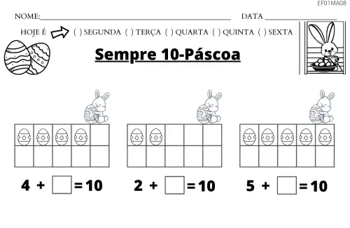 atividade soma de ovos